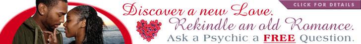 Discover new love. Try a Free Psychic Reading!